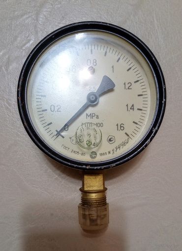 Манометр производство СССР МТП-100