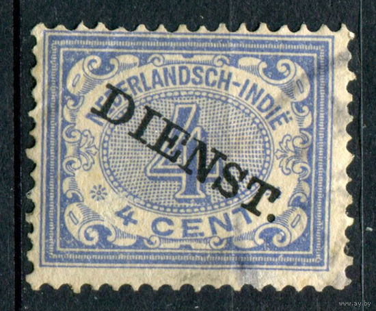 Нидерландская Индия - 1911г. - доплатные марки, 4 с - 1 марка - гашёная [Mi 14]. #3-WB-95-A-2