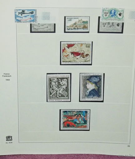 ФРАНЦИЯ.Хронология.РАСПРОДАЖА АЛЬБОМА ПОСТРАНИЧНО !Могут встречаться аккуратные наклейки! СОСТОЯНИЕ НА ФОТО !