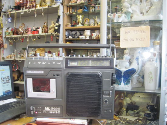 Магнитола Радиотехника МЛ6102.