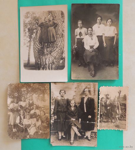 Фото "Девичник", Западная Беларусь, Полесье, Гродненщина, 1920-1930-е гг.