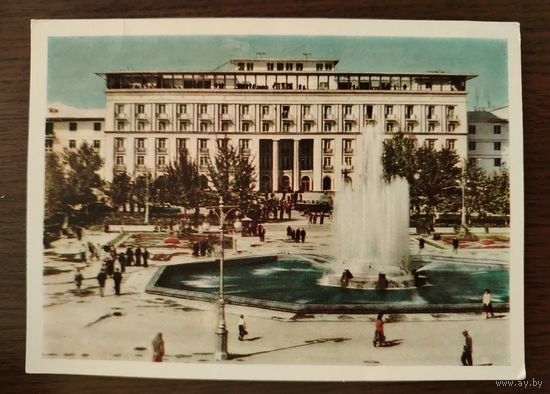 Ташкент. 1960 Чистая
