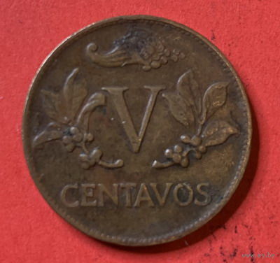 Колумбия 5 сентаво 1963г.