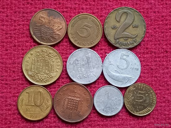 Лот монет Мира