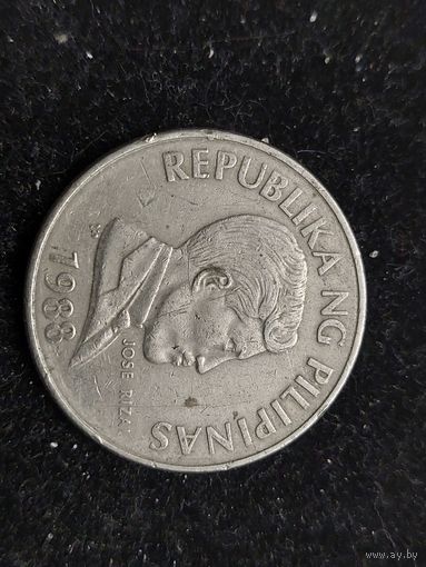 1 песо филлипины 1988
