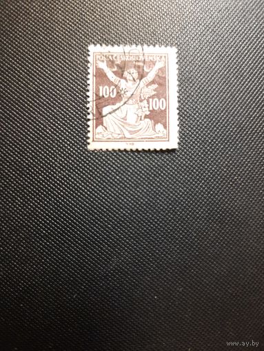 Чехословакия. Стандарт. 1920г. гашеная