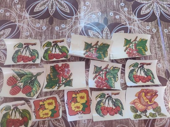 Переводные картинки ссср