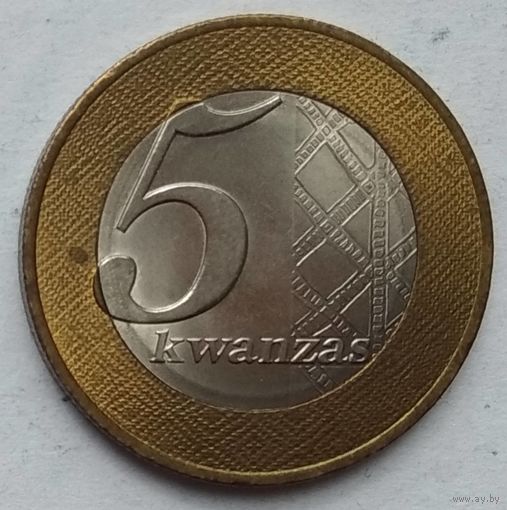 Ангола 5 кванз 2012 г.