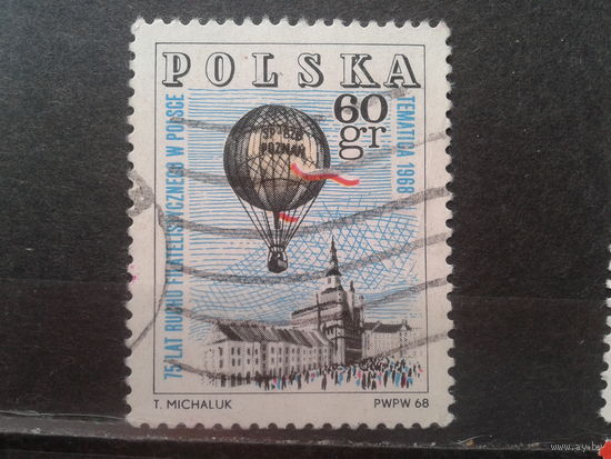 Польша 1968, Воздушный шар над ратушей в Познани