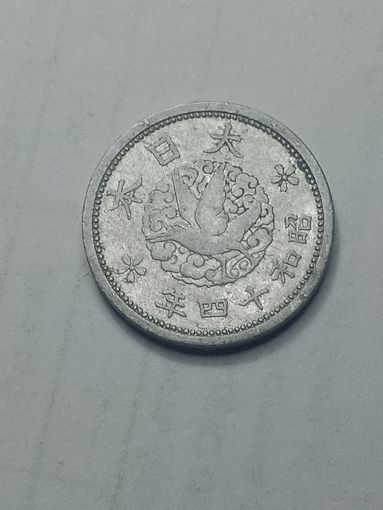 Япония 1 сен  1939 года .