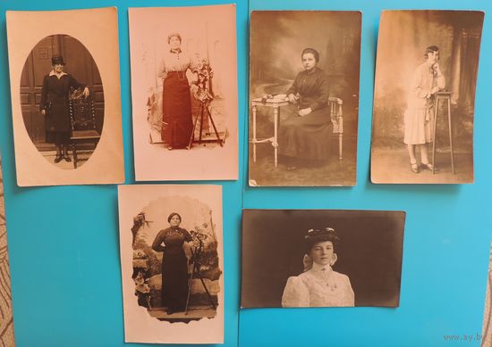 Фото "Дамы", до 1917 г., РИ, Зап. Бел., Франция