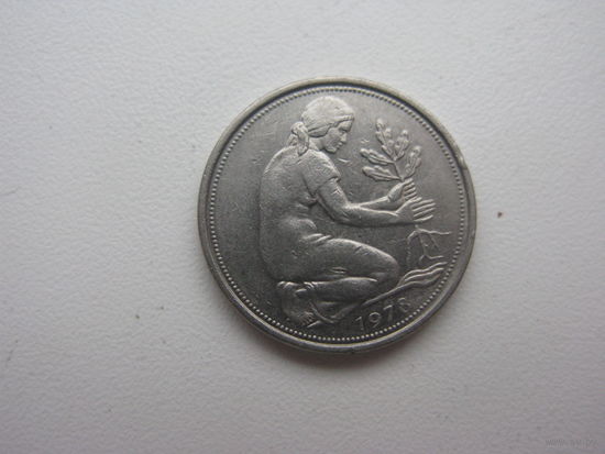 ФРГ 50 пфеннигов  1978 J
