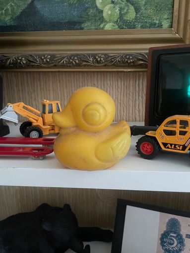Игрушка пластик УТОЧКА СССР 70-80е