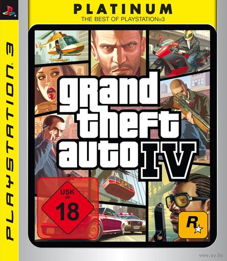 Grand Theft Auto IV Platinum PlayStation 3 PS3