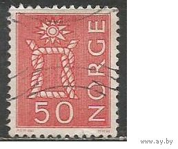 Норвегия. Рифовый узел. 1962г. Mi#483.