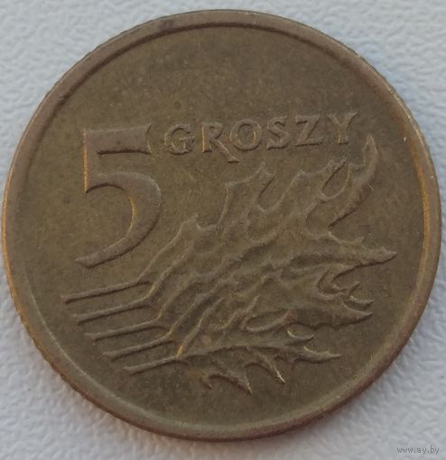 Польша 5 грошей 2001. Возможен обмен