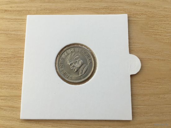 ГОНДУРАС Республика 20 сентаво 1973 UNC