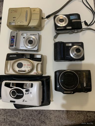 Фотоаппараты 7 штук