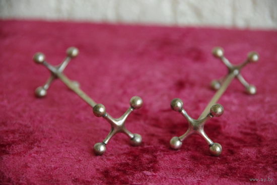 Подставки латунные под столовые приборы