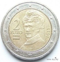 Австрия 2 евро 2013  UNC