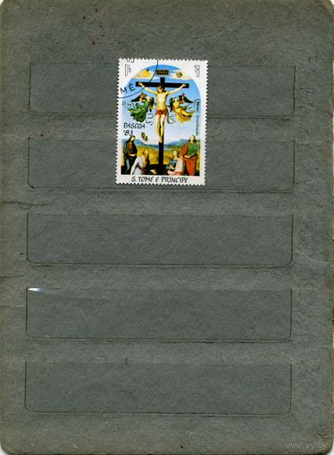 САН ТОМЕ И ПРИСИПЕ , 1983    РАФАЭЛЬ,  ЖИВОПИСЬ  1м