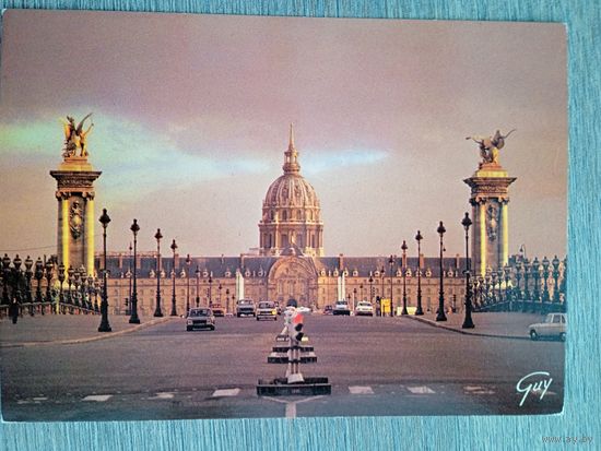 Мосты. Париж, мост Александра III