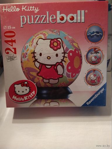 Паззл шар Ravensburger Hello Kitty 240 эл.+ паззл  Hello Kitty 60 эл.(одним лотом)