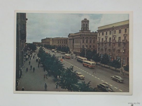 Минск  1959 10х15 см