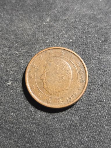 Бельгия 1 евроцент 1999