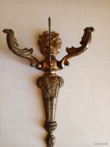 Бра подсвечник бронза 86