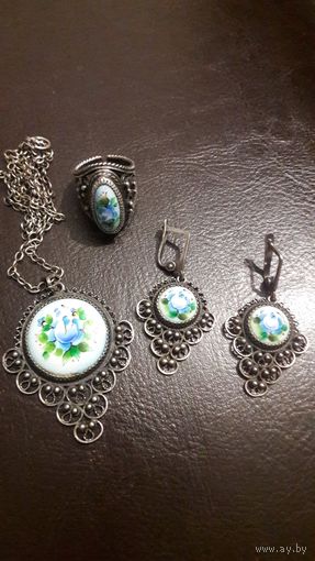 Мельхиоровый набор . СССР