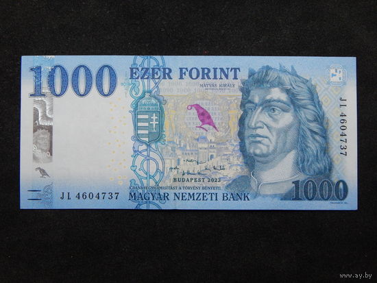 Венгрия 1000 форинтов 2023г.AU