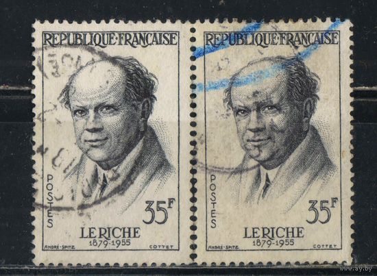 Франция 1958 Великие медики Рене Лариш #1145