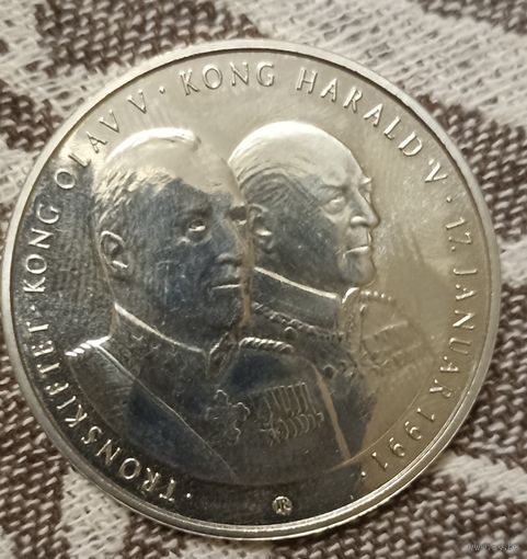 Медаль Норвегия наследие престола