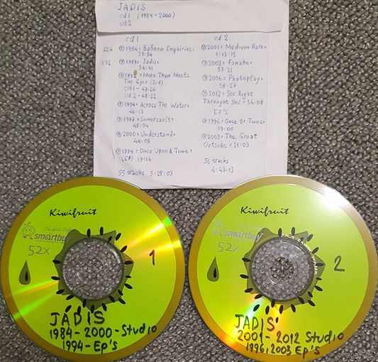 CD MP3 JADIS - 2 CD