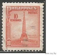 Филиппины. Памятник А.Бонифацио. Президент. 1947г. Mi#463.