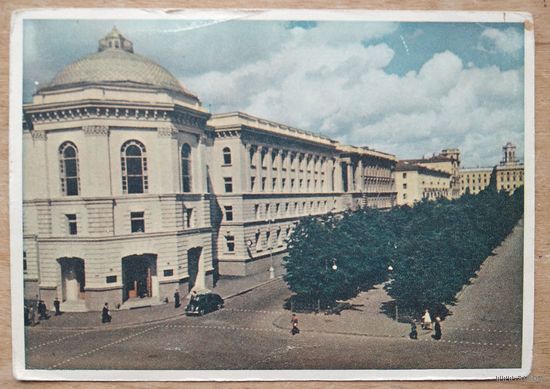 Минск. Улица Кирова. 1959 г. Чистая.
