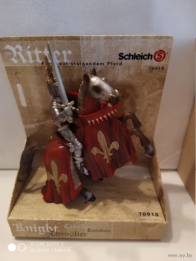 Шляйх(Германия). Фигурка рыцаря Кабальеро на лошади с мечом