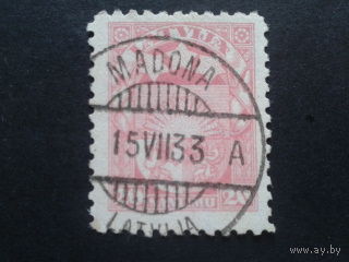Латвия 1931 герб тип 2а