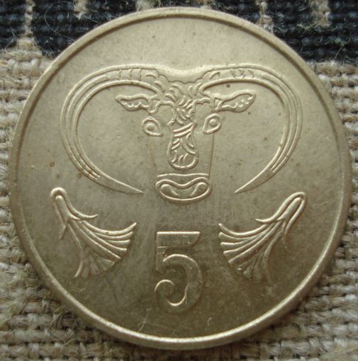 5 центов 1983 Кипр