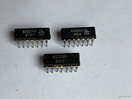 Микросхема К155ЛЛ1 (3шт.)