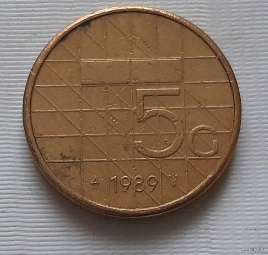 5 центов 1989 г. Нидерланды