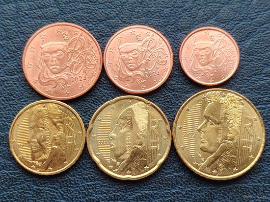 Франция, евроценты 2024