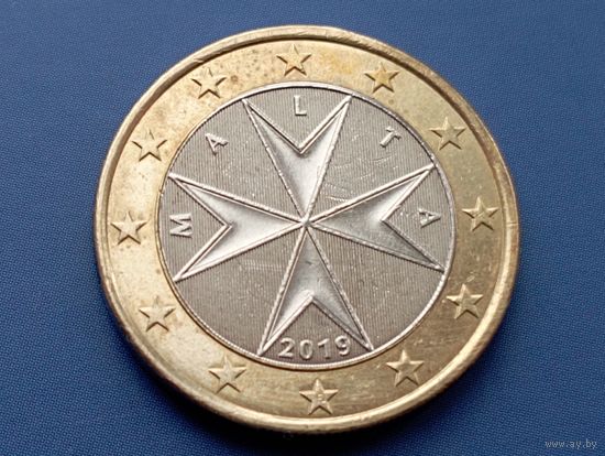 Мальта. 1 евро 2019 (1)