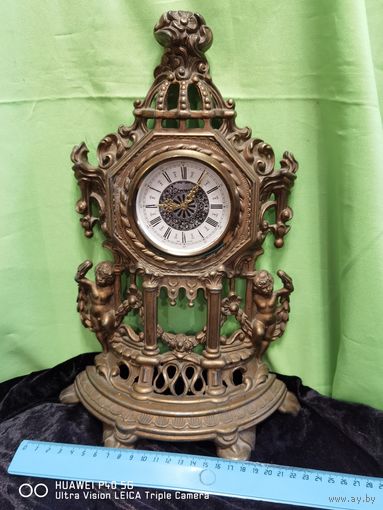 Каминные часы Германия нужен ремонт трёхдневный аукцион