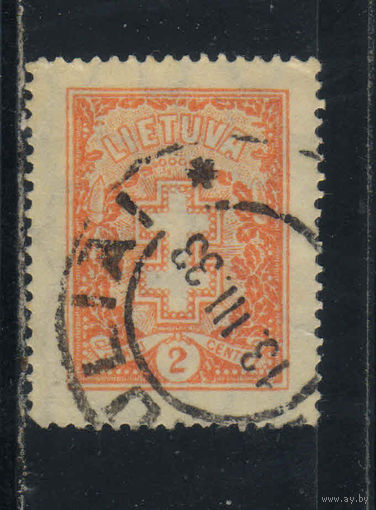 Литва Респ 1931 Крестная защита Стандарт #314