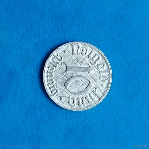 10 пфенниг (1920г.) Унна. (2) Нотгельд. UNC. Расспродажа !
