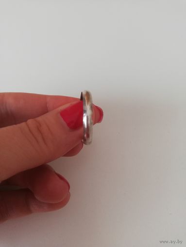 Серьга металлическая 19.5/20 мм