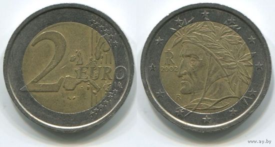 Италия. 2 евро (2002)