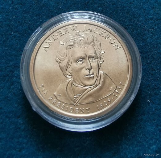 318. 1 доллар 2008 г. Эндрю Джексон
